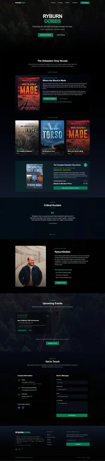 Ryburn Dobbs website, ebooks websites