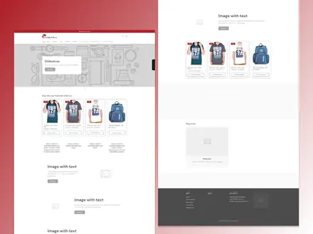 E-Commerce concept 02 website, e-commerce websites