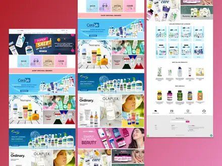 E-Commerce concept 03 website, e-commerce websites