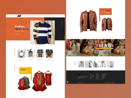 E-Commerce concept 05 website, e-commerce websites