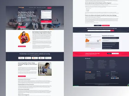 Education concept 06 website, education websites