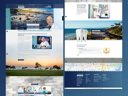Medical concept 02 website, medical website