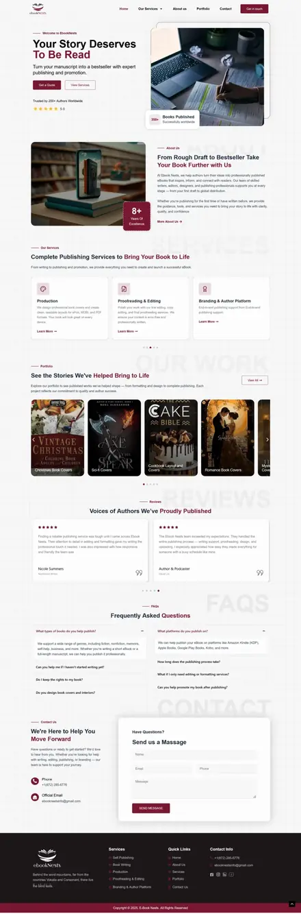 Ebook Nests website, ebooks websites